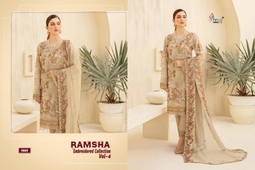 Shree Fabs Ramsha Embroidered Collection Vol 4 Salwar Suit Wholesale Catalog 6 Pcs 3 510x340 - Shree Fabs Ramsha Embroidered Collection Vol 4 Salwar Suit Wholesale Catalog 6 Pcs