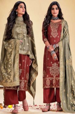 Viona Saffa Salwar Suit Wholesale Catalog 8 Pcs
