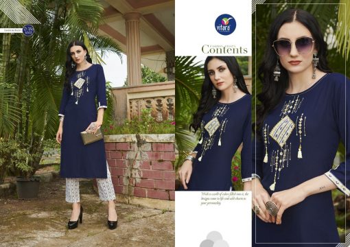 Vitara Creta Kurti with Pant Wholesale Catalog 4 Pcs 3 510x360 - Vitara Creta Kurti with Pant Wholesale Catalog 4 Pcs