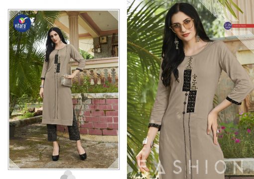 Vitara Creta Kurti with Pant Wholesale Catalog 4 Pcs 4 510x360 - Vitara Creta Kurti with Pant Wholesale Catalog 4 Pcs