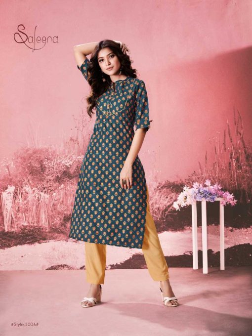 Z Black Saleena Kurti with Pant Wholesale Catalog 6 Pcs 1 510x680 - Z Black Saleena Kurti with Pant Wholesale Catalog 6 Pcs