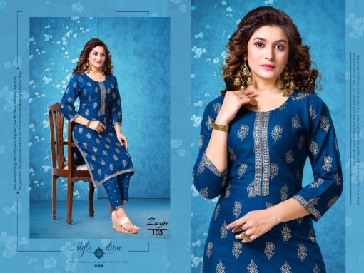 Zoya Kurti with Pant Wholesale Catalog 6 Pcs 3 510x383 - Zoya Kurti with Pant Wholesale Catalog 6 Pcs