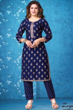 Zoya Kurti with Pant Wholesale Catalog 6 Pcs