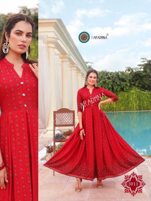 Aradhna Riwaaz Vol 3 Kurti Wholesale Catalog 12 Pcs 9 510x680 - Aradhna Riwaaz Vol 3 Kurti Wholesale Catalog 12 Pcs