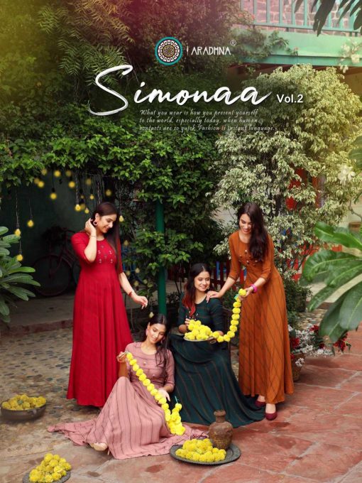 Aradhna Simonaa Vol 2 Kurti Wholesale Catalog 8 Pcs 17 510x680 - Aradhna Simonaa Vol 2 Kurti Wholesale Catalog 8 Pcs