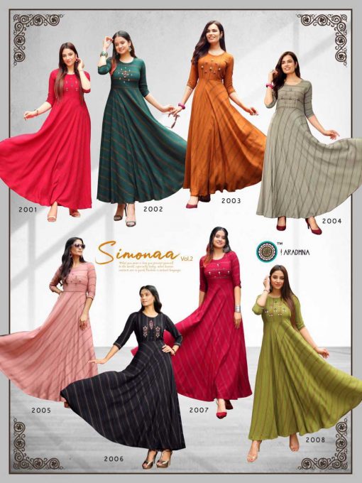 Aradhna Simonaa Vol 2 Kurti Wholesale Catalog 8 Pcs 18 510x680 - Aradhna Simonaa Vol 2 Kurti Wholesale Catalog 8 Pcs