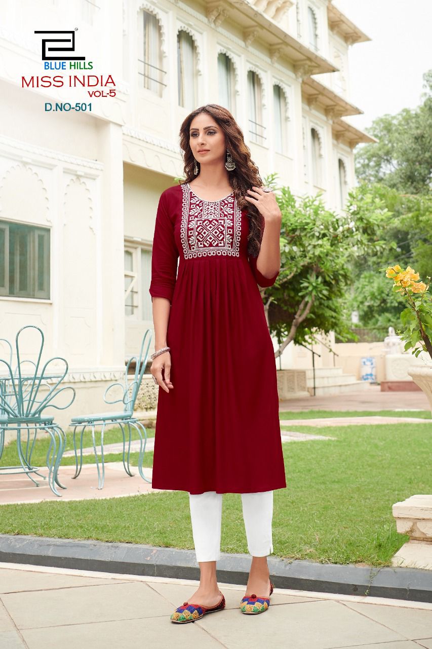 Hip Length Tunic, Indian Kurtis for Women, Women Tops, Indian Kurtas for  Girls, Alsharifa Tunics