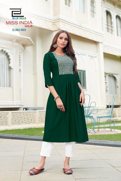 Blue Hills Miss India Vol 5 Kurti Wholesale Catalog 8 Pcs 2 510x765 - Blue Hills Miss India Vol 5 Kurti Wholesale Catalog 8 Pcs