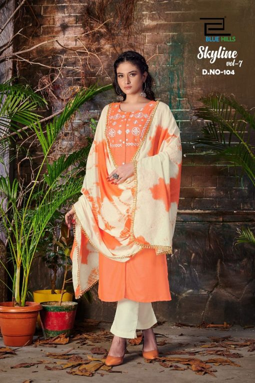 Blue Hills Skyline Vol 7 Kurti with Dupatta Bottom Wholesale Catalog 8 Pcs 5 510x765 - Blue Hills Skyline Vol 7 Kurti with Dupatta Bottom Wholesale Catalog 8 Pcs