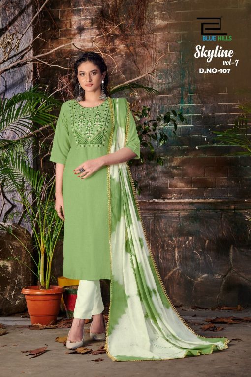 Blue Hills Skyline Vol 7 Kurti with Dupatta Bottom Wholesale Catalog 8 Pcs 8 510x765 - Blue Hills Skyline Vol 7 Kurti with Dupatta Bottom Wholesale Catalog 8 Pcs