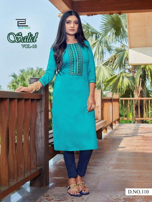 Blue Hills Solid Vol 10 Kurti Wholesale Catalog 10 Pcs 7 510x680 - Blue Hills Solid Vol 10 Kurti Wholesale Catalog 10 Pcs