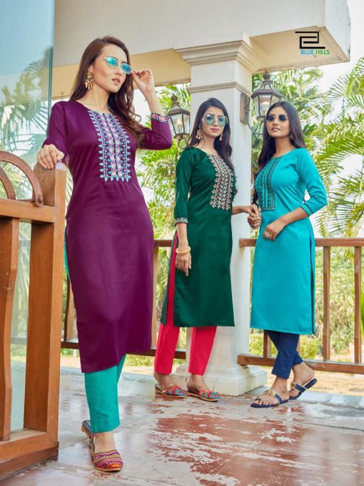 Blue Hills Solid Vol 10 Kurti Wholesale Catalog 10 Pcs 9 510x680 - Blue Hills Solid Vol 10 Kurti Wholesale Catalog 10 Pcs