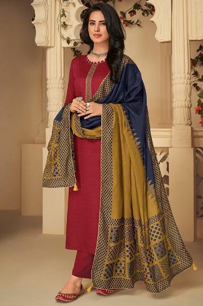 Deepsy Panghat Vol 4 Super Nx Pashmina Salwar Suit Wholesale Catalog 3 Pcs