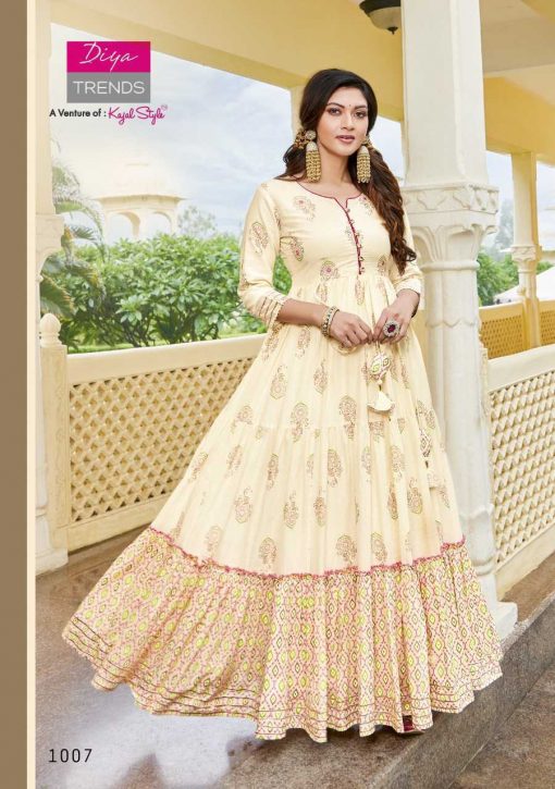 Diya Trends Festival Tadka Vol 1 by Kajal Style Kurti with Dupatta Palazzo or Skirt or Sharara Wholesale Catalog 8 Pcs 6 510x725 - Diya Trends Festival Tadka Vol 1 by Kajal Style Kurti with Dupatta Palazzo or Skirt or Sharara Wholesale Catalog 8 Pcs