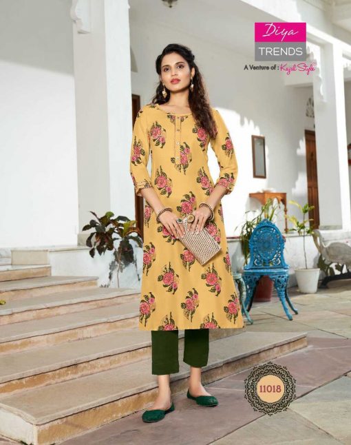 Diya Trends Gardencity Vol 11 by Kajal Style Kurti Wholesale Catalog 17 Pcs 8 510x646 - Diya Trends Gardencity Vol 11 by Kajal Style Kurti Wholesale Catalog 17 Pcs