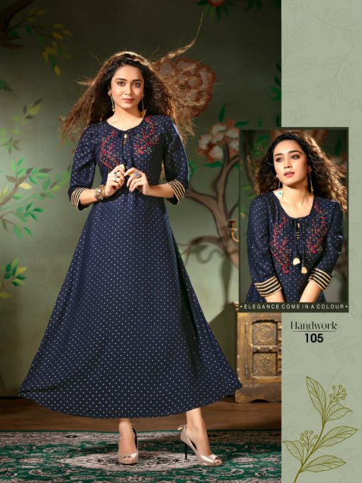 Handwork Kurti Wholesale Catalog 8 Pcs 1 510x680 - Handwork Kurti Wholesale Catalog 8 Pcs