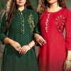 Handwork Kurti Wholesale Catalog 8 Pcs