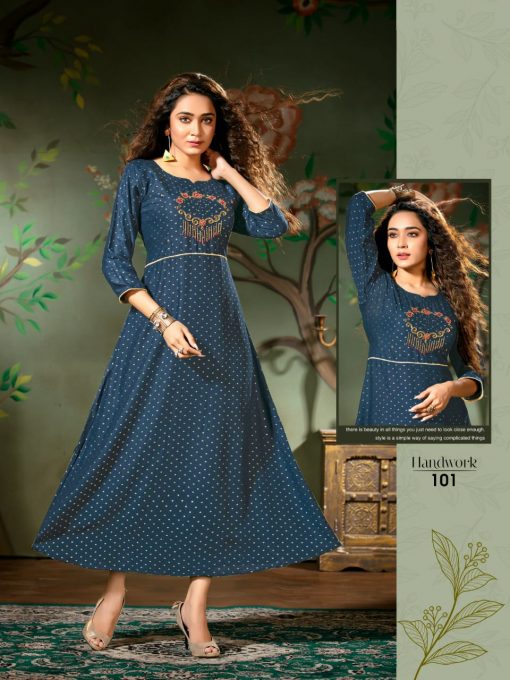 Handwork Kurti Wholesale Catalog 8 Pcs 2 510x680 - Handwork Kurti Wholesale Catalog 8 Pcs