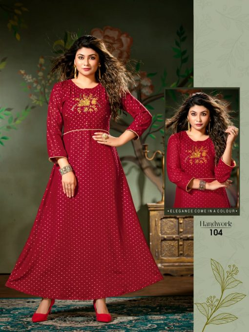 Handwork Kurti Wholesale Catalog 8 Pcs 6 510x680 - Handwork Kurti Wholesale Catalog 8 Pcs