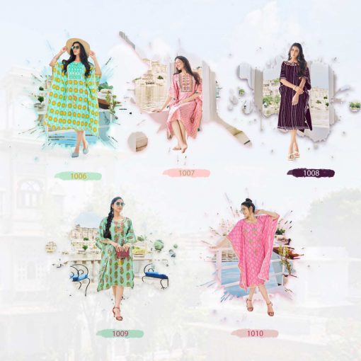 Kajal Style Cocktail Vol 1 Kaftan Kurti Wholesale Catalog 10 Pcs 13 510x510 - Kajal Style Cocktail Vol 1 Kaftan Kurti Wholesale Catalog 10 Pcs