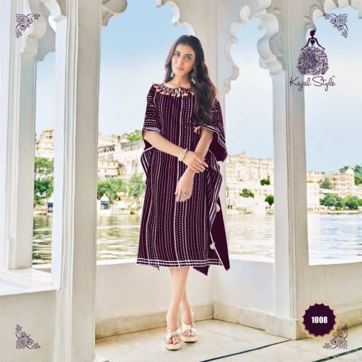 Kajal Style Cocktail Vol 1 Kaftan Kurti Wholesale Catalog 10 Pcs 6 510x510 - Kajal Style Cocktail Vol 1 Kaftan Kurti Wholesale Catalog 10 Pcs