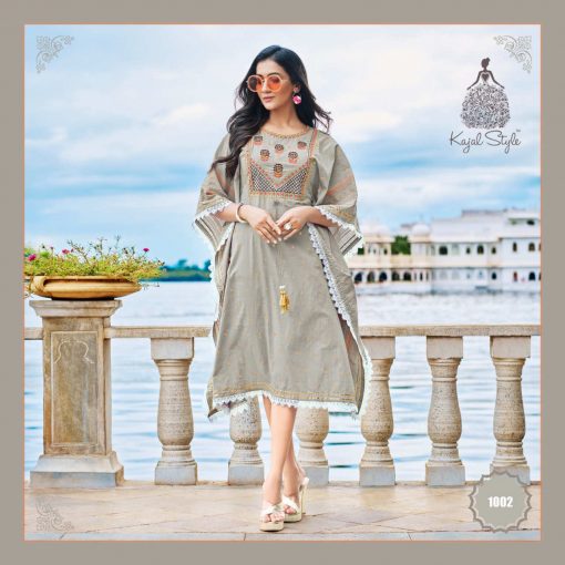 Kajal Style Cocktail Vol 1 Kaftan Kurti Wholesale Catalog 10 Pcs 9 510x510 - Kajal Style Cocktail Vol 1 Kaftan Kurti Wholesale Catalog 10 Pcs