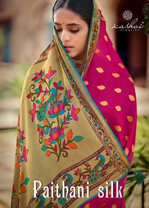 Kashvi Paithani Silk by Lt Fabrics Saree Sari Wholesale Catalog 10 Pcs 1 510x714 - Kashvi Paithani Silk by Lt Fabrics Saree Sari Wholesale Catalog 10 Pcs