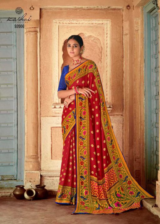 Kashvi Paithani Silk by Lt Fabrics Saree Sari Wholesale Catalog 10 Pcs 13 510x714 - Kashvi Paithani Silk by Lt Fabrics Saree Sari Wholesale Catalog 10 Pcs
