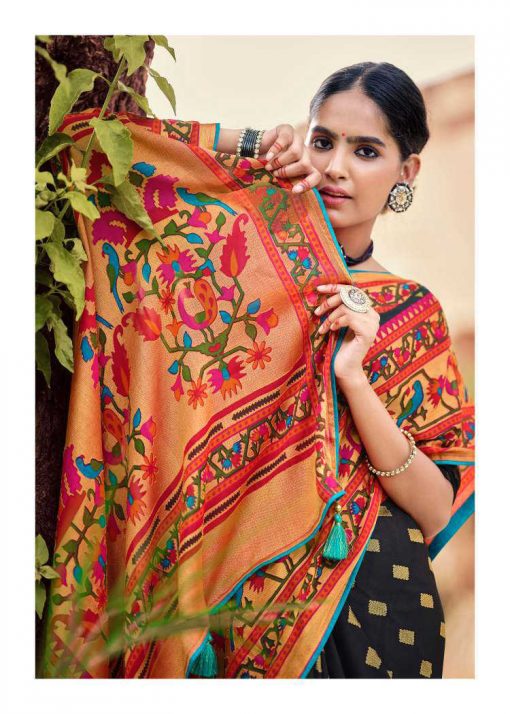 Kashvi Paithani Silk by Lt Fabrics Saree Sari Wholesale Catalog 10 Pcs 26 510x714 - Kashvi Paithani Silk by Lt Fabrics Saree Sari Wholesale Catalog 10 Pcs