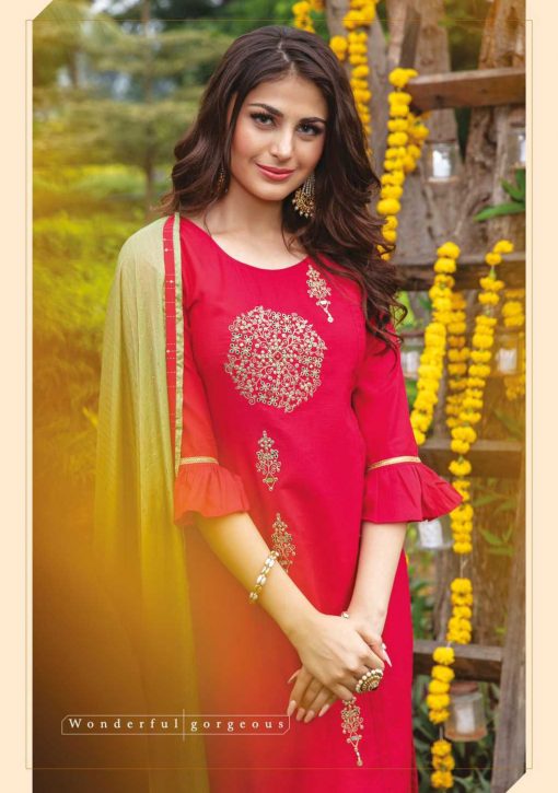 Kiana Glimmering Kurti with Dupatta Bottom Wholesale Catalog 7 Pcs 8 510x725 - Kiana Glimmering Kurti with Dupatta Bottom Wholesale Catalog 7 Pcs