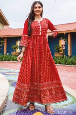 Mayree India Flairy Kurti Wholesale Catalog 6 Pcs