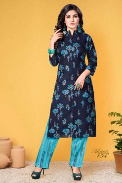 Mittali Kurti with Pant Wholesale Catalog 8 Pcs