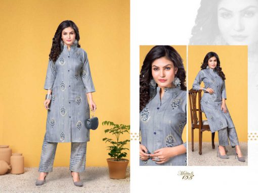 Mittali Kurti with Pant Wholesale Catalog 8 Pcs 6 510x383 - Mittali Kurti with Pant Wholesale Catalog 8 Pcs