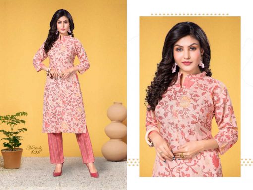 Mittali Kurti with Pant Wholesale Catalog 8 Pcs 9 510x383 - Mittali Kurti with Pant Wholesale Catalog 8 Pcs