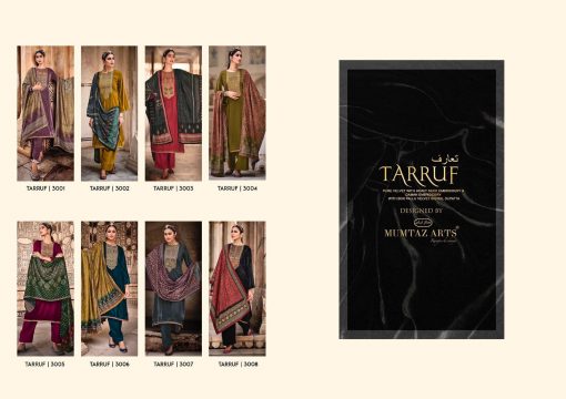 Mumtaz Arts Tarruf Velvet Vol 3 Salwar Suit Wholesale Catalog 8 Pcs 10 510x360 - Mumtaz Arts Tarruf Velvet Vol 3 Salwar Suit Wholesale Catalog 8 Pcs