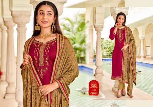 Panch Ratna Odhani by Kessi Salwar Suit Wholesale Catalog 5 Pcs 2 510x357 - Panch Ratna Odhani by Kessi Salwar Suit Wholesale Catalog 5 Pcs