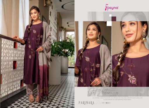 Psyna Parisara Kurti with Dupatta Bottom Wholesale Catalog 6 Pcs 6 510x370 - Psyna Parisara Kurti with Dupatta Bottom Wholesale Catalog 6 Pcs