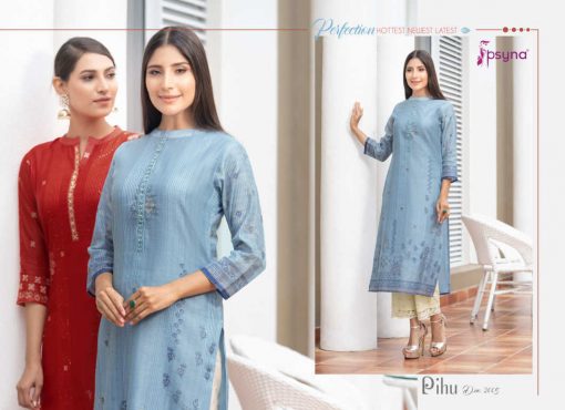 Psyna Pihu Vol 2 Kurti with Pant Wholesale Catalog 6 Pcs 5 510x370 - Psyna Pihu Vol 2 Kurti with Pant Wholesale Catalog 6 Pcs