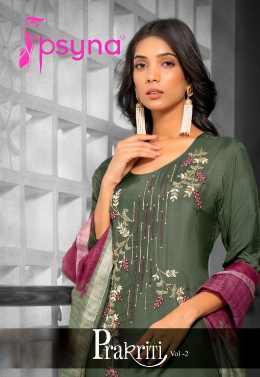 Psyna Prakriti Vol 2 Kurti with Dupatta Bottom Wholesale Catalog 6 Pcs 1 510x739 - Psyna Prakriti Vol 2 Kurti with Dupatta Bottom Wholesale Catalog 6 Pcs