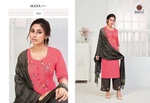 R Studio Maya Vol 1 by Baanvi Kurti with Dupatta Palazzo Wholesale Catalog 7 Pcs 1 510x351 - R Studio Maya Vol 1 by Baanvi Kurti with Dupatta Palazzo Wholesale Catalog 7 Pcs