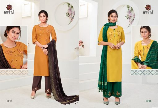 R Studio Maya Vol 1 by Baanvi Kurti with Dupatta Palazzo Wholesale Catalog 7 Pcs 4 510x351 - R Studio Maya Vol 1 by Baanvi Kurti with Dupatta Palazzo Wholesale Catalog 7 Pcs