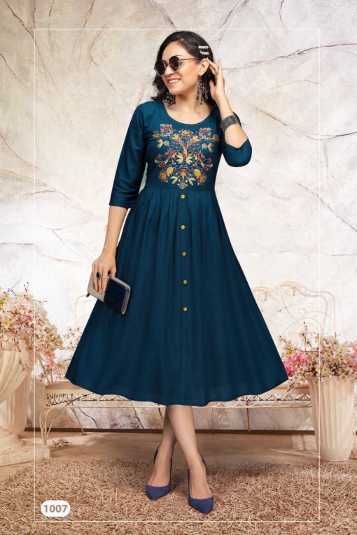 Ragini Kurti Wholesale Catalog 8 Pcs 10 510x765 - Ragini Kurti Wholesale Catalog 8 Pcs