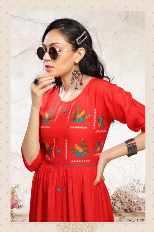 Ragini Kurti Wholesale Catalog 8 Pcs 11 510x765 - Ragini Kurti Wholesale Catalog 8 Pcs