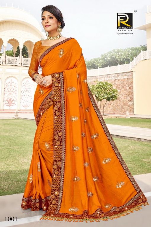 Ranjna Malhar Saree Sari Wholesale Catalog 8 Pcs 2 510x765 - Ranjna Malhar Saree Sari Wholesale Catalog 8 Pcs