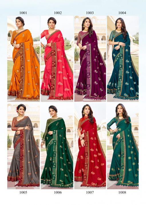 Ranjna Malhar Saree Sari Wholesale Catalog 8 Pcs 9 510x714 - Ranjna Malhar Saree Sari Wholesale Catalog 8 Pcs