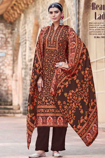 Roli Moli Gulnar Pashmina Salwar Suit Wholesale Catalog 8 Pcs