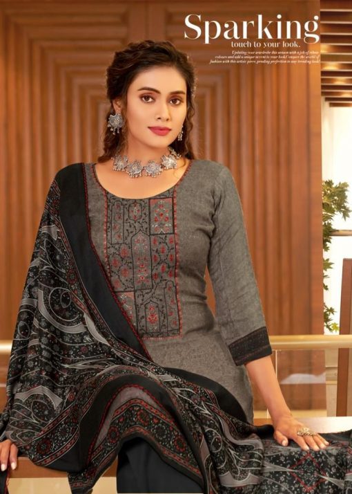 Roli Moli Jamdani Pashmina Salwar Suit Wholesale Catalog 8 Pcs 15 510x714 - Roli Moli Jamdani Pashmina Salwar Suit Wholesale Catalog 8 Pcs