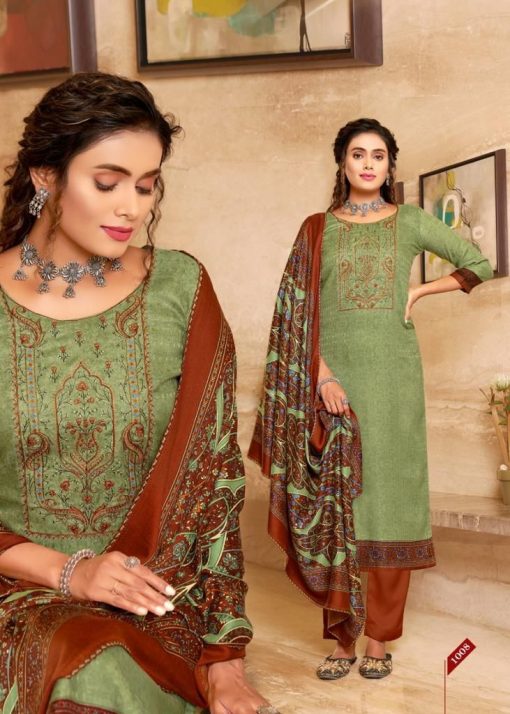 Roli Moli Jamdani Pashmina Salwar Suit Wholesale Catalog 8 Pcs 16 510x714 - Roli Moli Jamdani Pashmina Salwar Suit Wholesale Catalog 8 Pcs