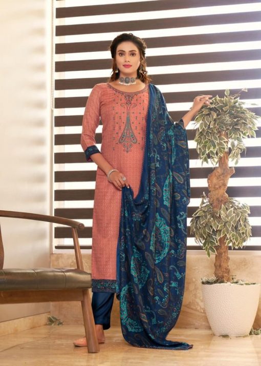 Roli Moli Jamdani Pashmina Salwar Suit Wholesale Catalog 8 Pcs 4 510x714 - Roli Moli Jamdani Pashmina Salwar Suit Wholesale Catalog 8 Pcs