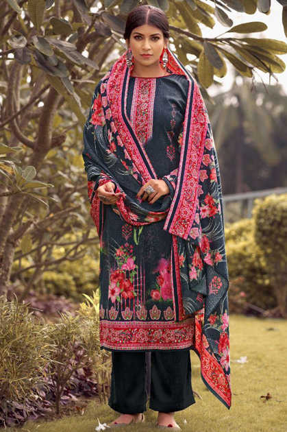 Roli Moli Kairaa Pashmina Salwar Suit Wholesale Catalog 8 Pcs